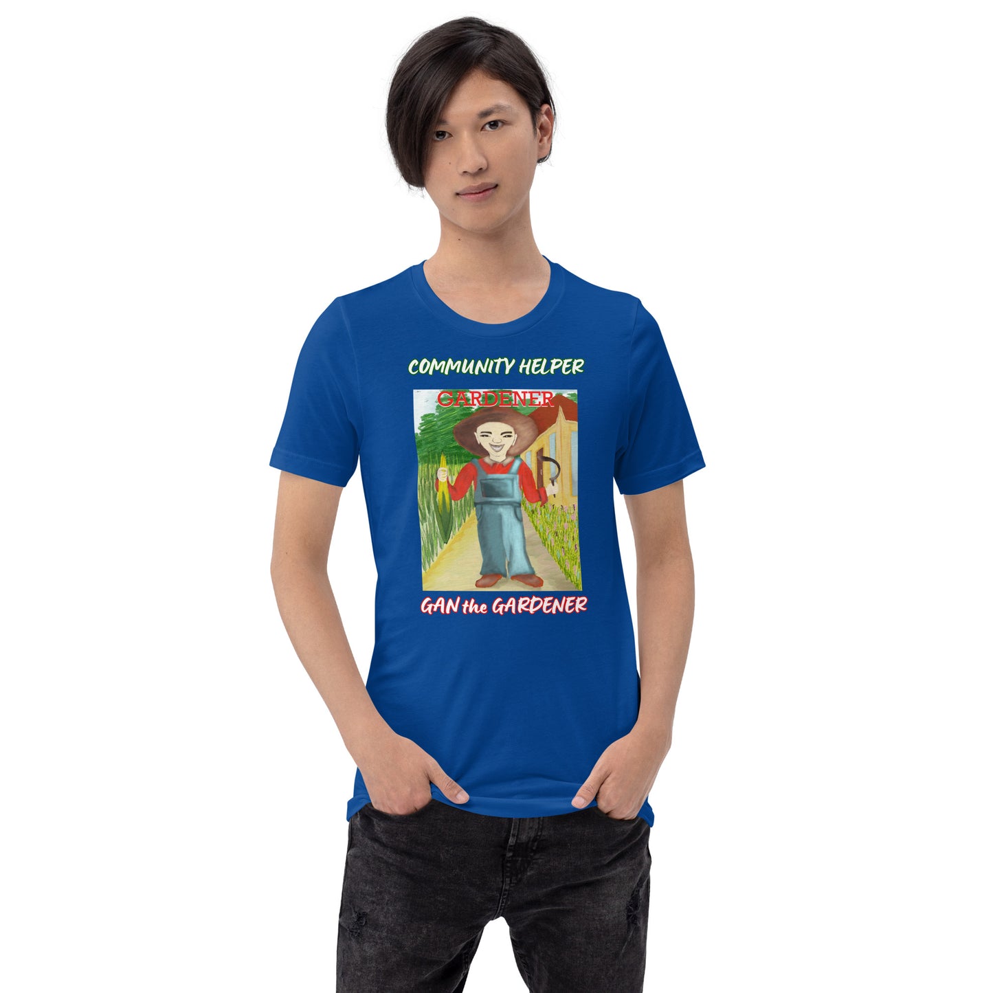 Gan the Gardener (Community Helper) Unisex T-Shirt