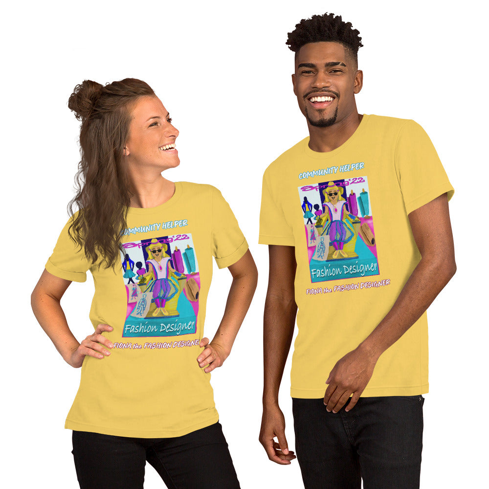 Fiona the Fashion Designer (Community Helper) Unisex T-Shirt