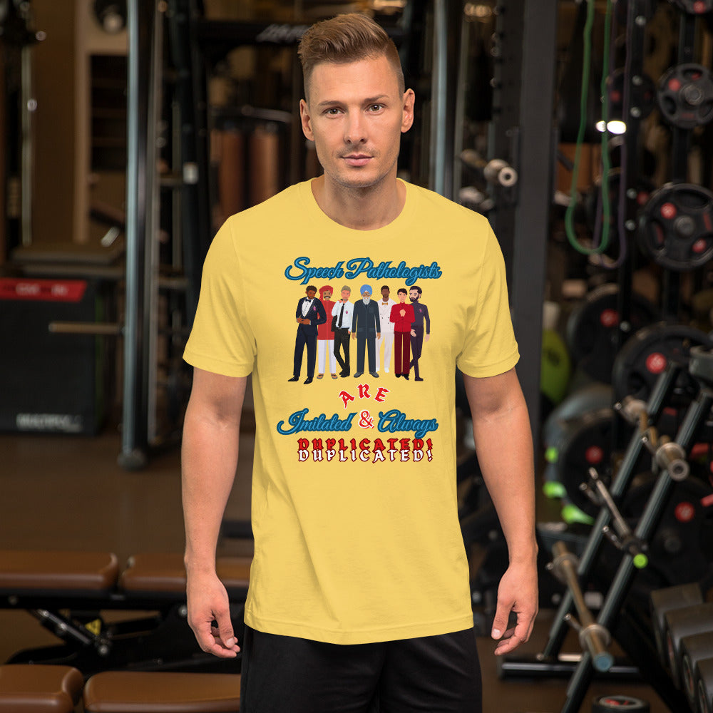 (Multicultural Men) Imitated and Always Duplicated! Unisex T-Shirt