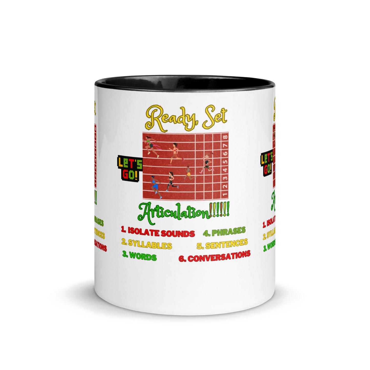 Let's Go Articulation! (Mug with Color Inside)