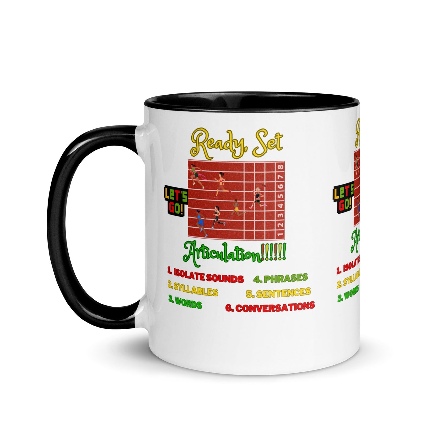 Let's Go Articulation! (Mug with Color Inside)