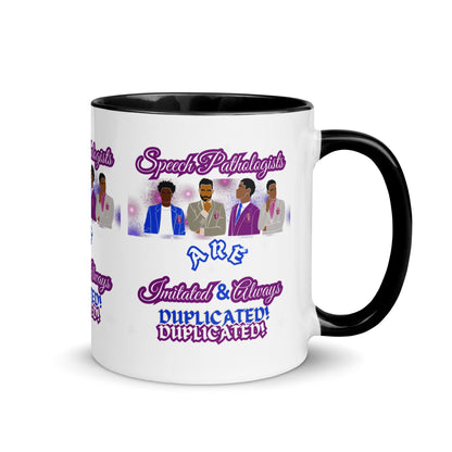 (Ebony Male) Imitated and Always Duplicated! Mug with Color Inside