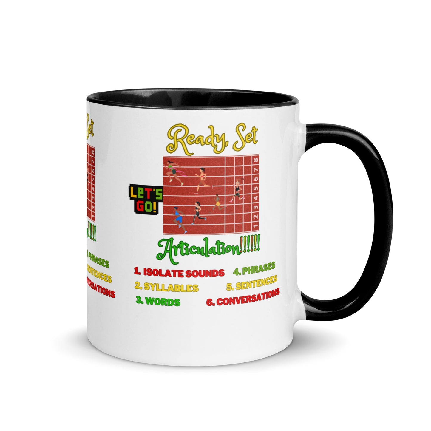 Let's Go Articulation! (Mug with Color Inside)