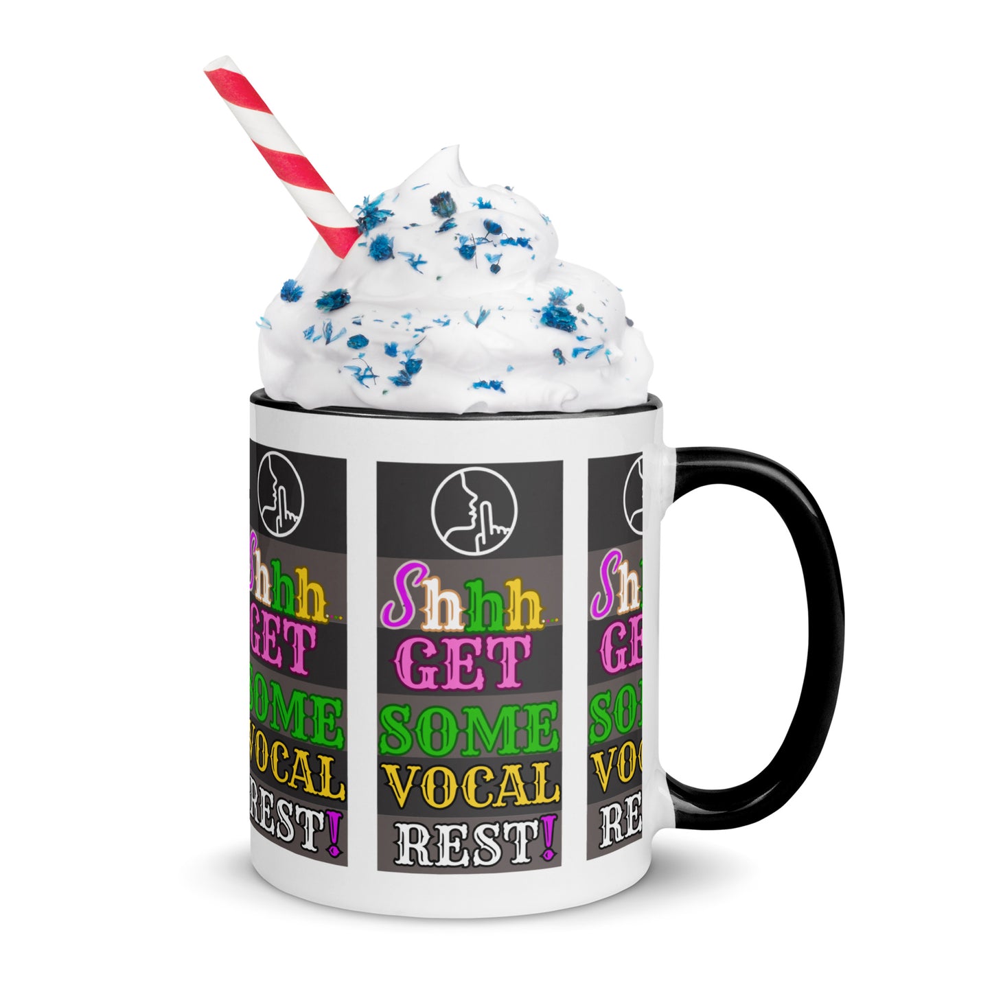 Vocal Rest! (Mug with Color Inside)