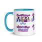 (Ebony Male) Imitated and Always Duplicated! Mug with Color Inside