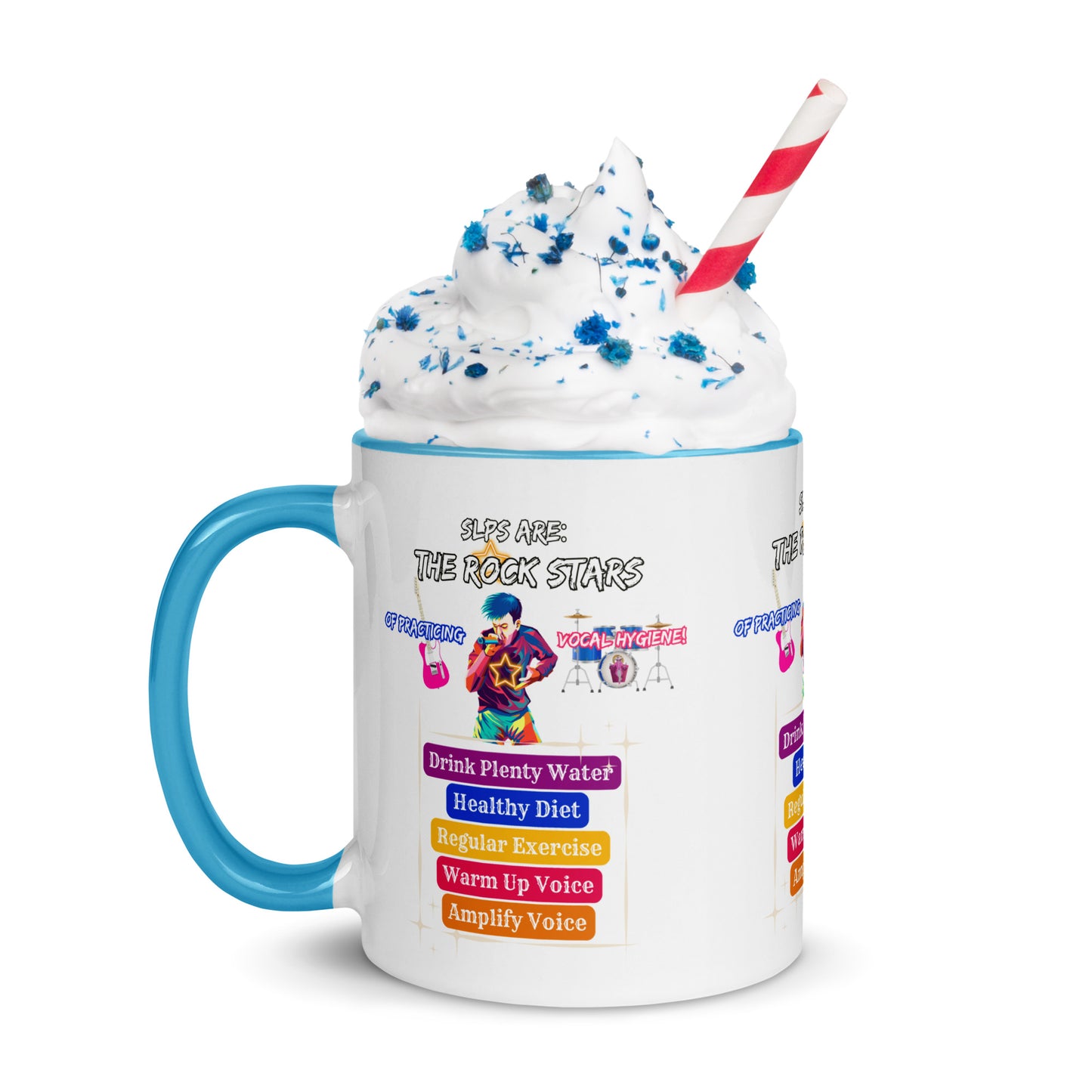 Rock Stars Of Vocal Hygiene! Mug with Color Inside