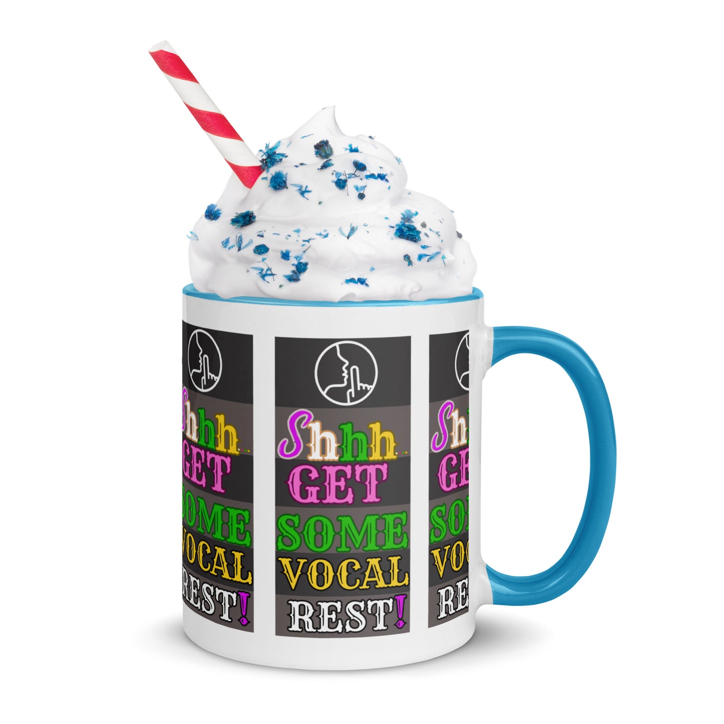 Vocal Rest! (Mug with Color Inside)