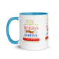 Words and Actions! Mug with Color Inside