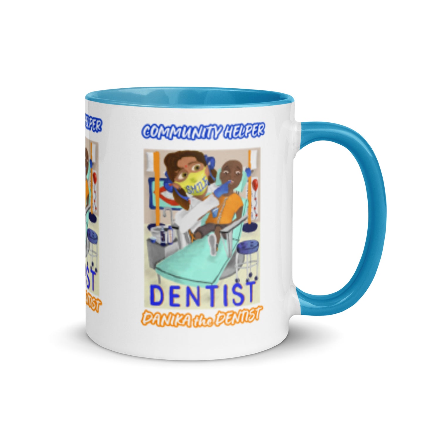 Danika the Dentist (Community Helper) 11oz. Mug with Color Inside