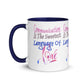 Communication Language of Love Mug! (with Color Inside)