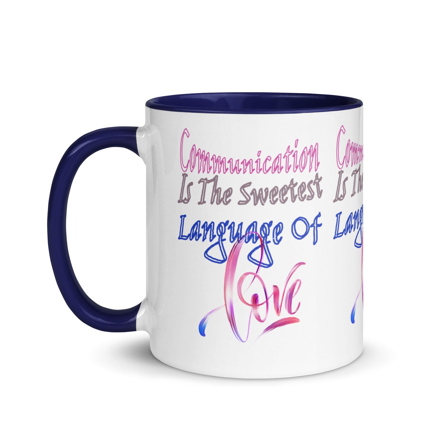 Communication Language of Love Mug! (with Color Inside)