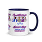 (Ebony Male) Imitated and Always Duplicated! Mug with Color Inside