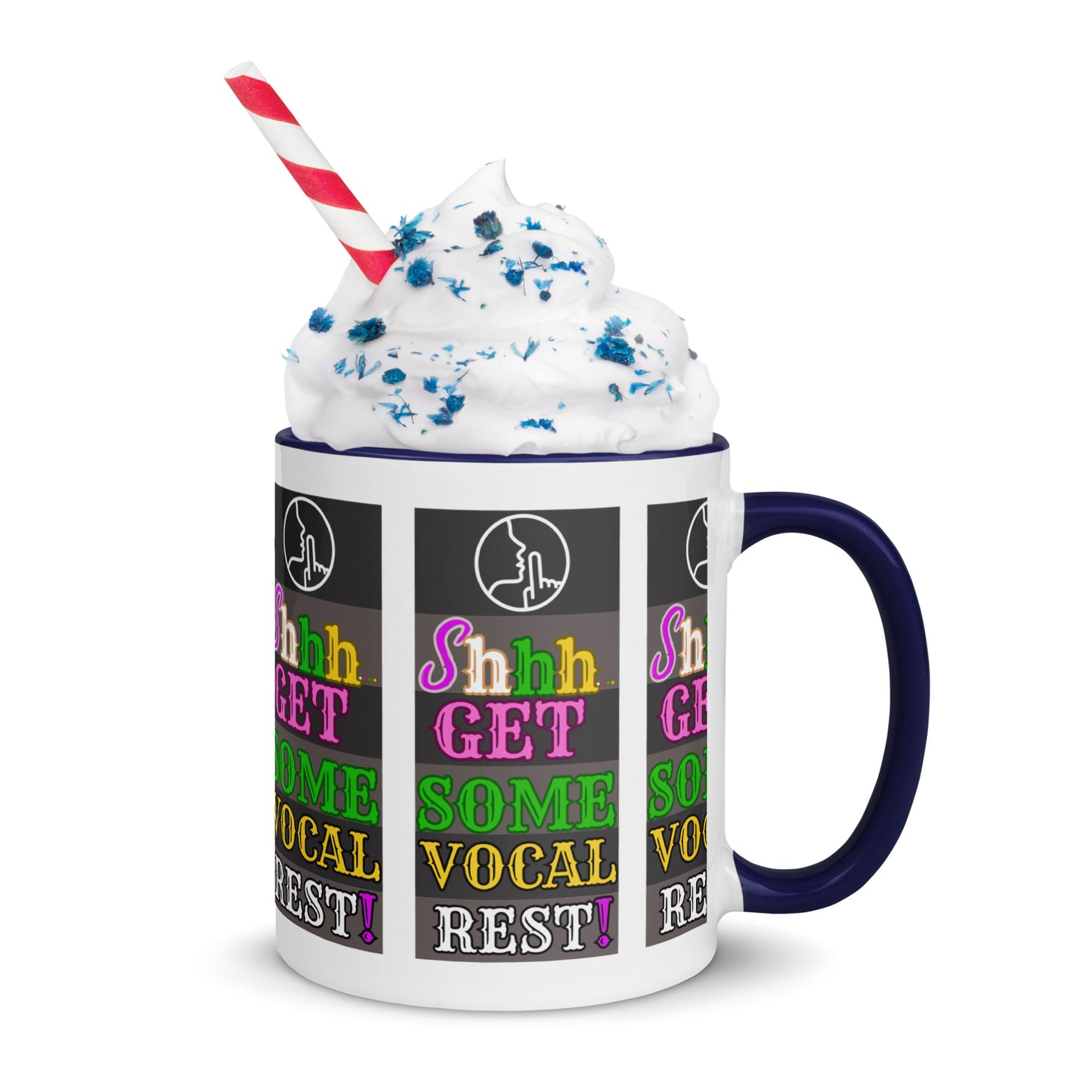 Vocal Rest! (Mug with Color Inside)