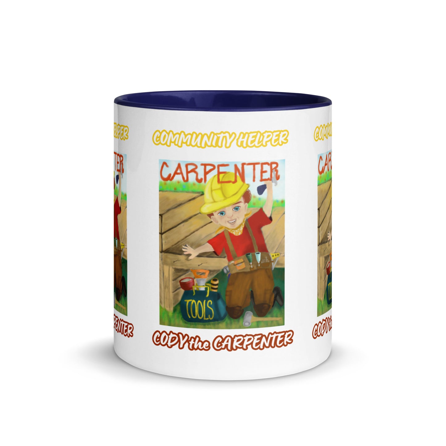 Cody the Carpenter (Community Helper) 11oz. Mug with Color Inside