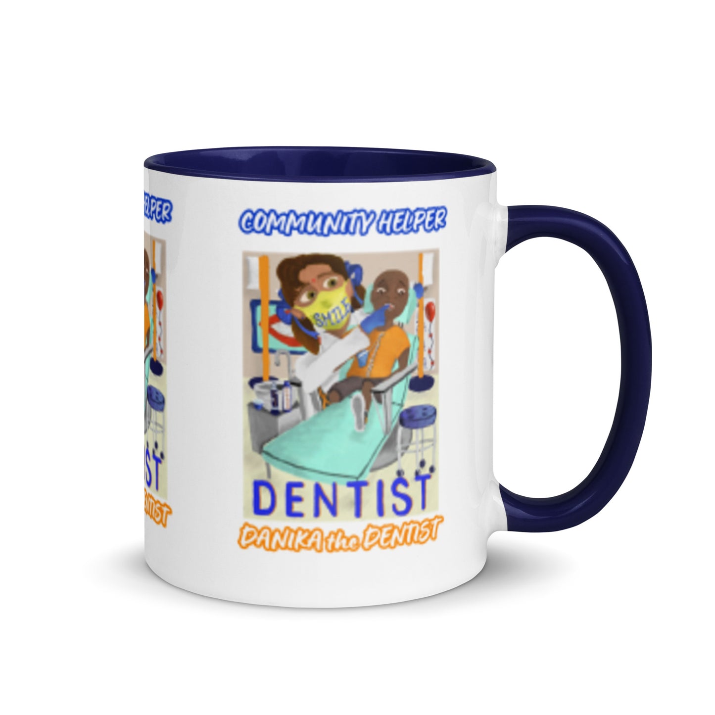 Danika the Dentist (Community Helper) 11oz. Mug with Color Inside