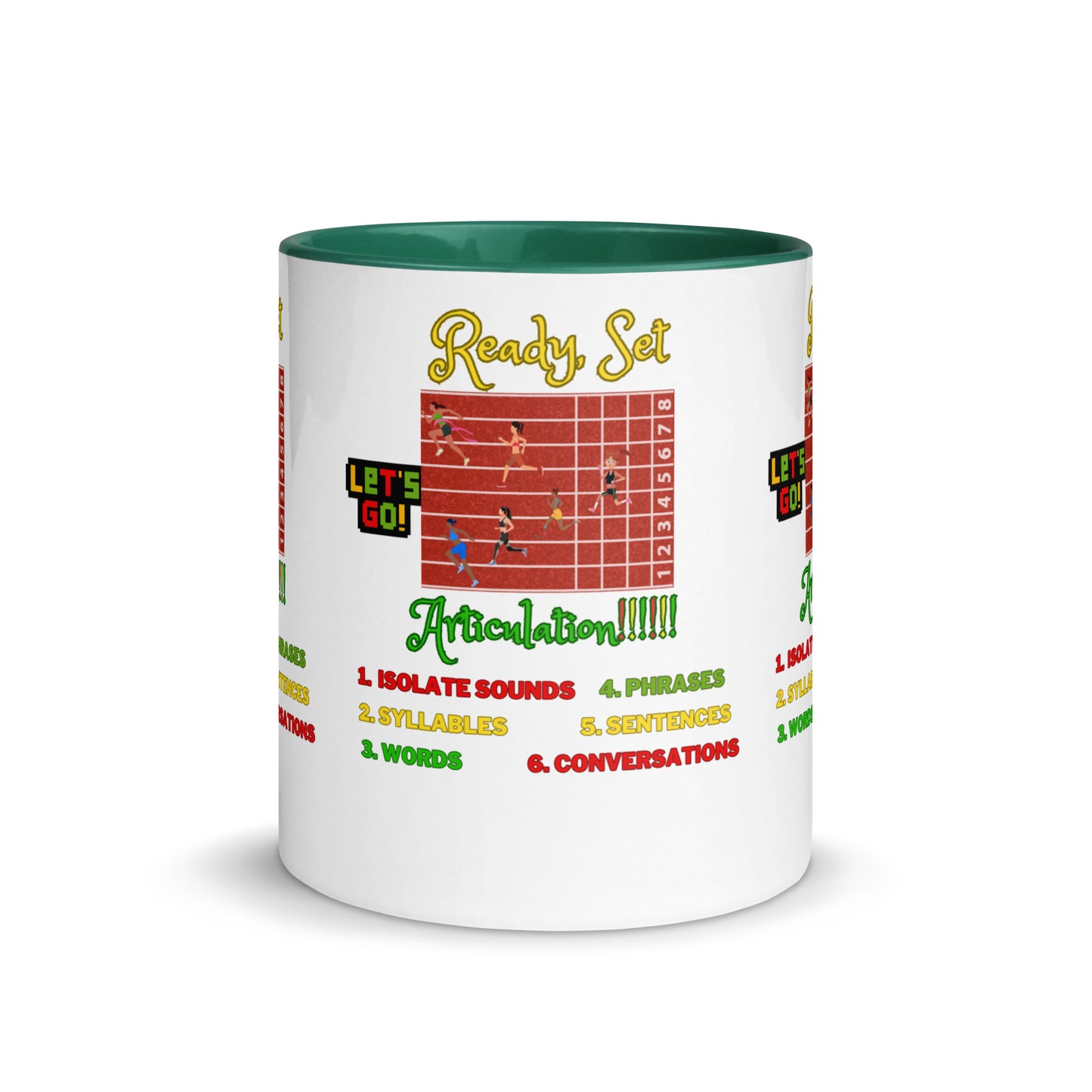Let's Go Articulation! (Mug with Color Inside)