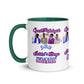 (Ebony Male) Imitated and Always Duplicated! Mug with Color Inside