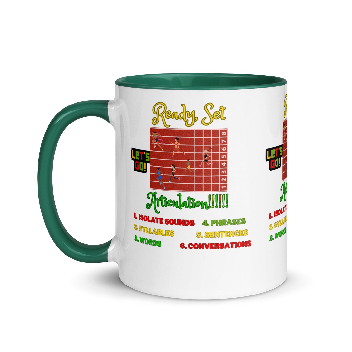Let's Go Articulation! (Mug with Color Inside)