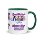(Ebony Male) Imitated and Always Duplicated! Mug with Color Inside