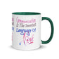 Communication Language of Love Mug! (with Color Inside)