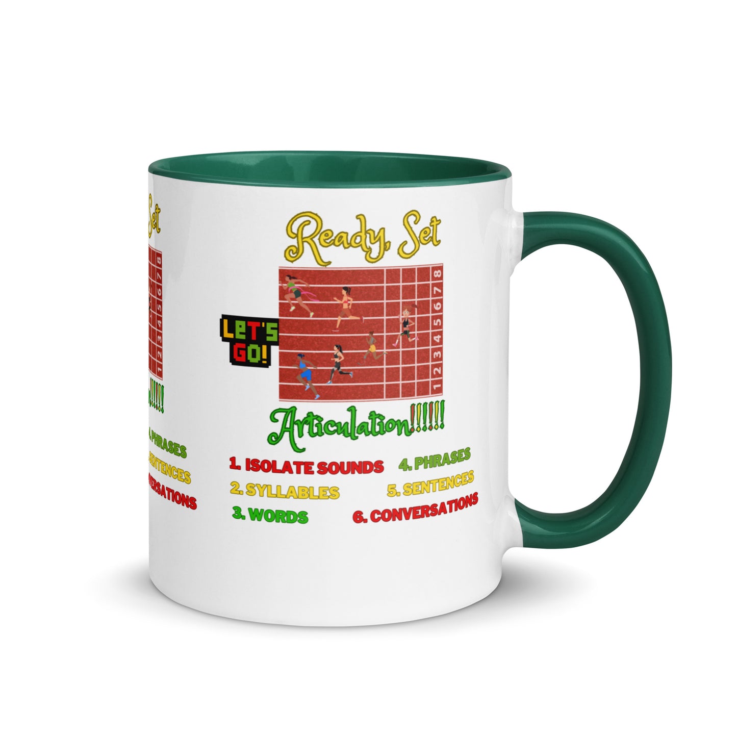 Let's Go Articulation! (Mug with Color Inside)
