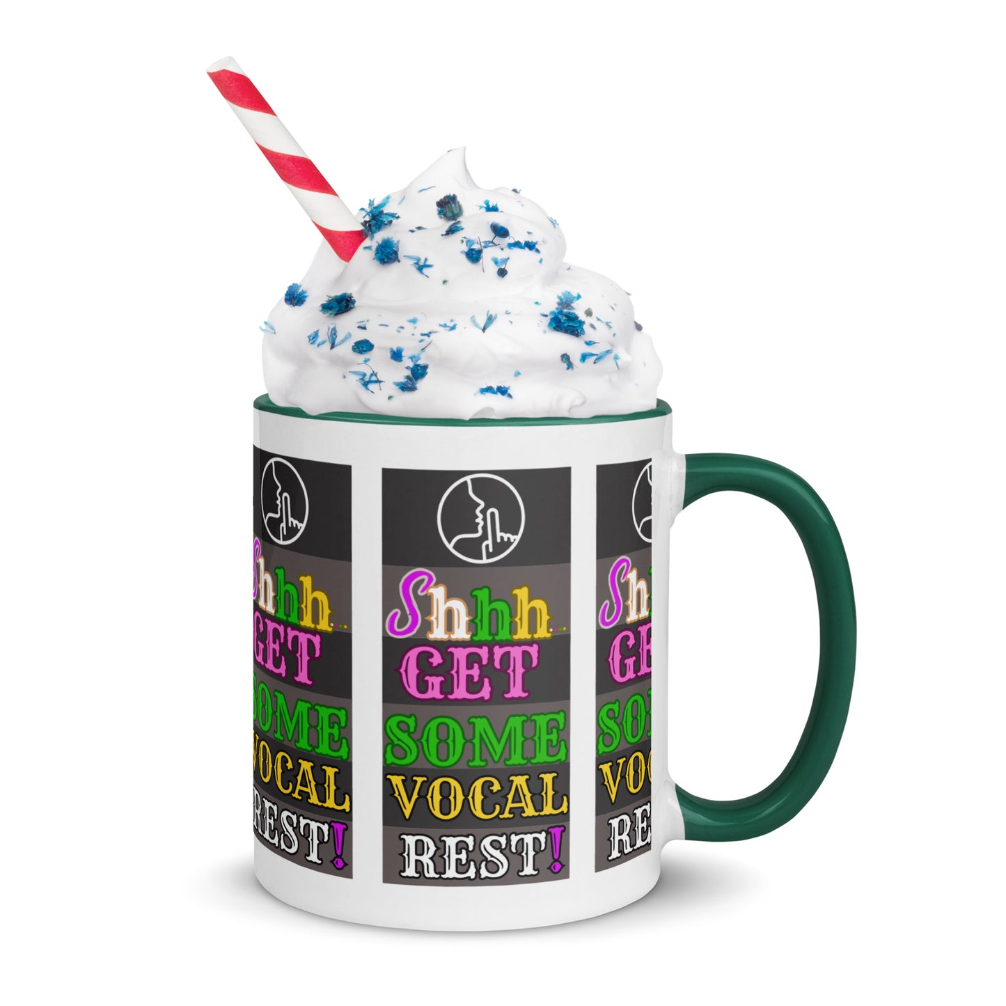 Vocal Rest! (Mug with Color Inside)