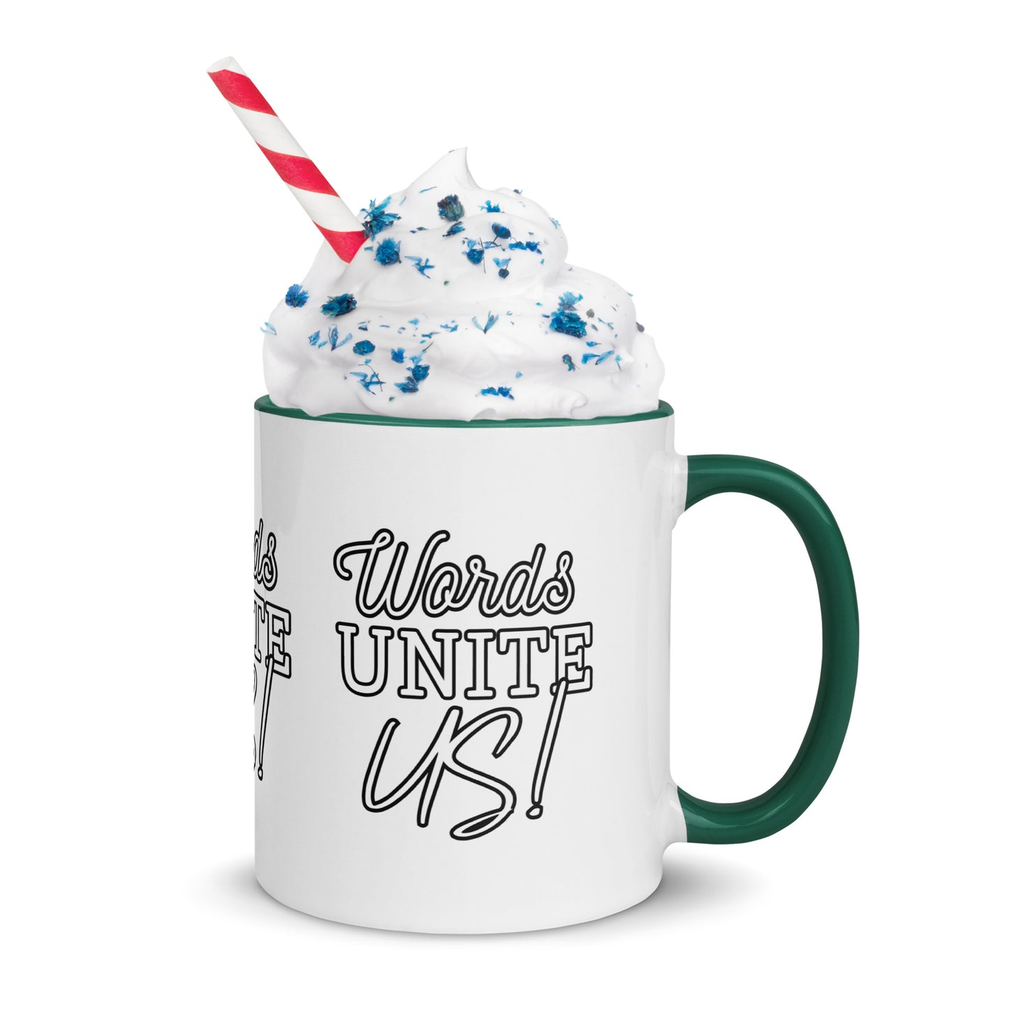 Words Unite Us! (Mug with Color Inside)