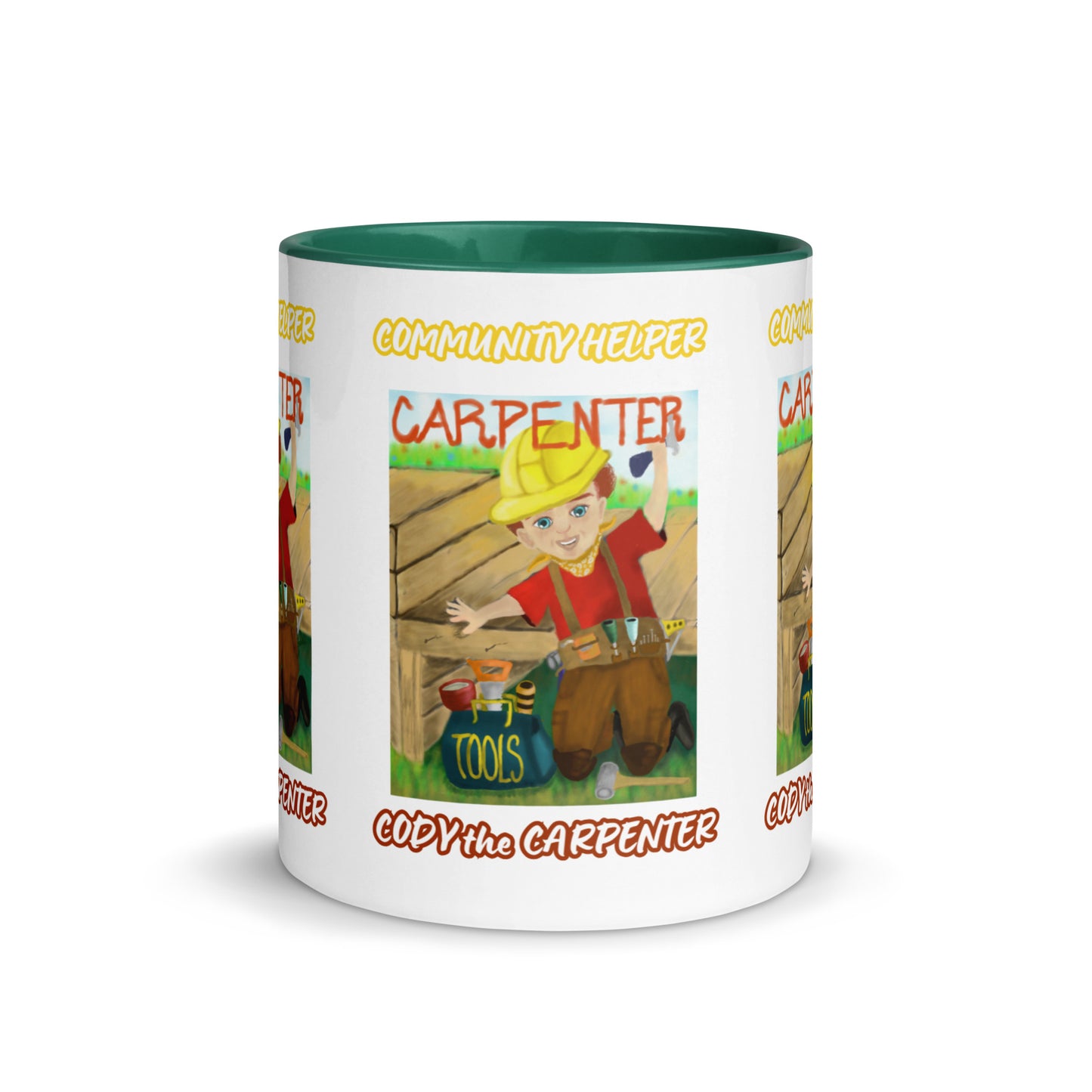 Cody the Carpenter (Community Helper) 11oz. Mug with Color Inside