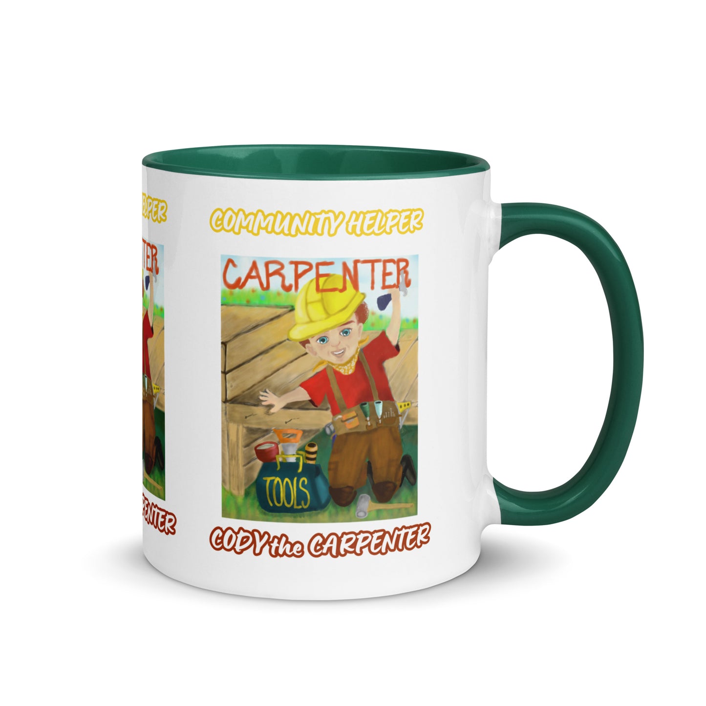 Cody the Carpenter (Community Helper) 11oz. Mug with Color Inside