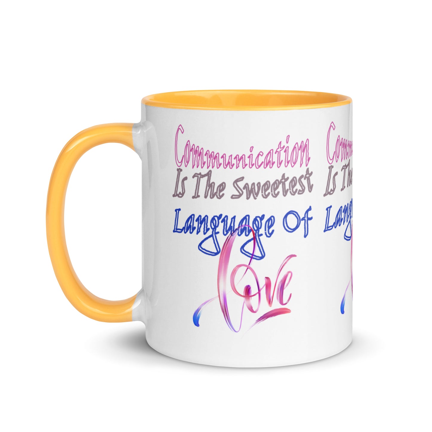 Communication Language of Love Mug! (with Color Inside)