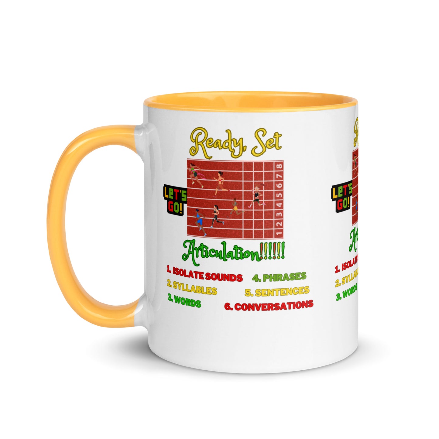 Let's Go Articulation! (Mug with Color Inside)