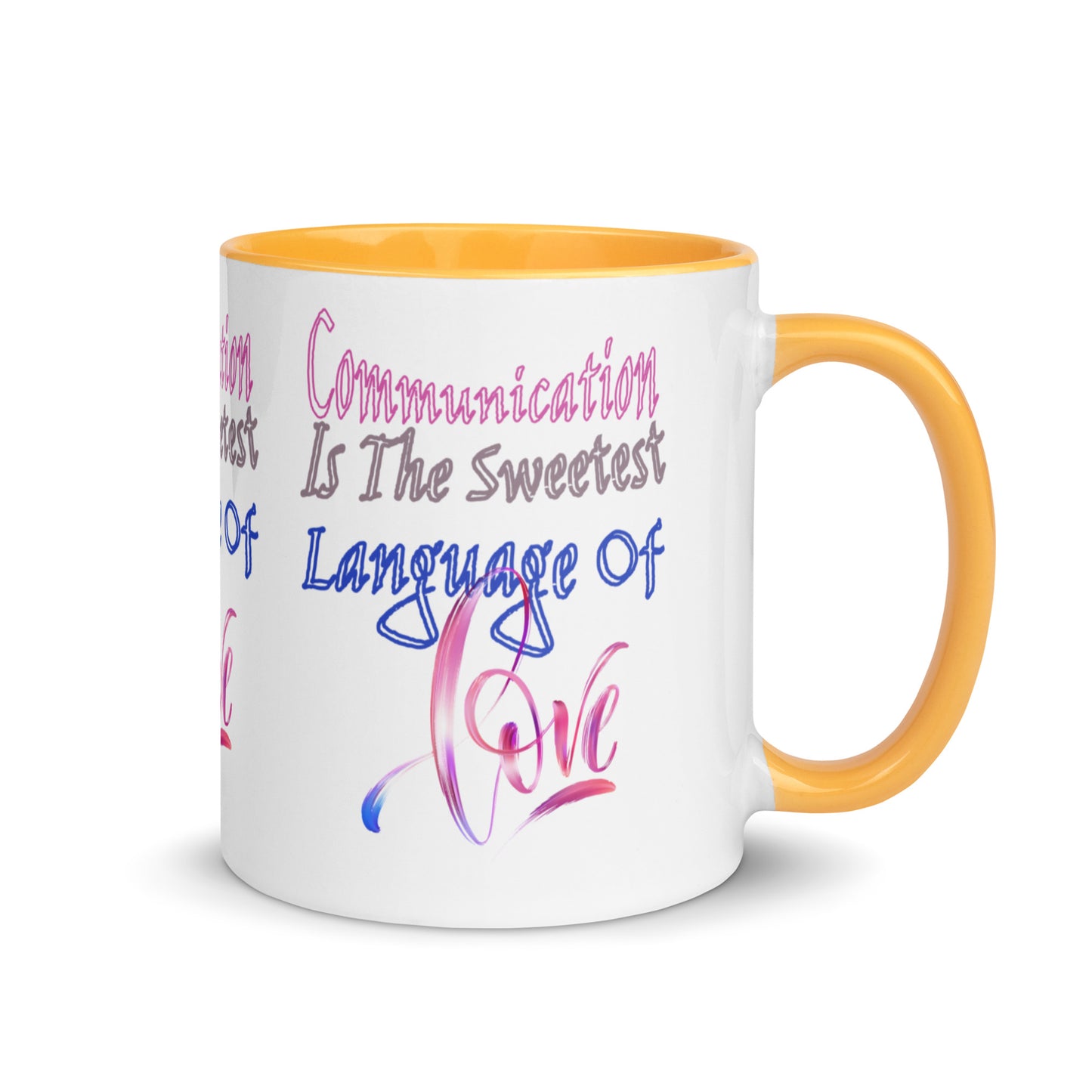 Communication Language of Love Mug! (with Color Inside)