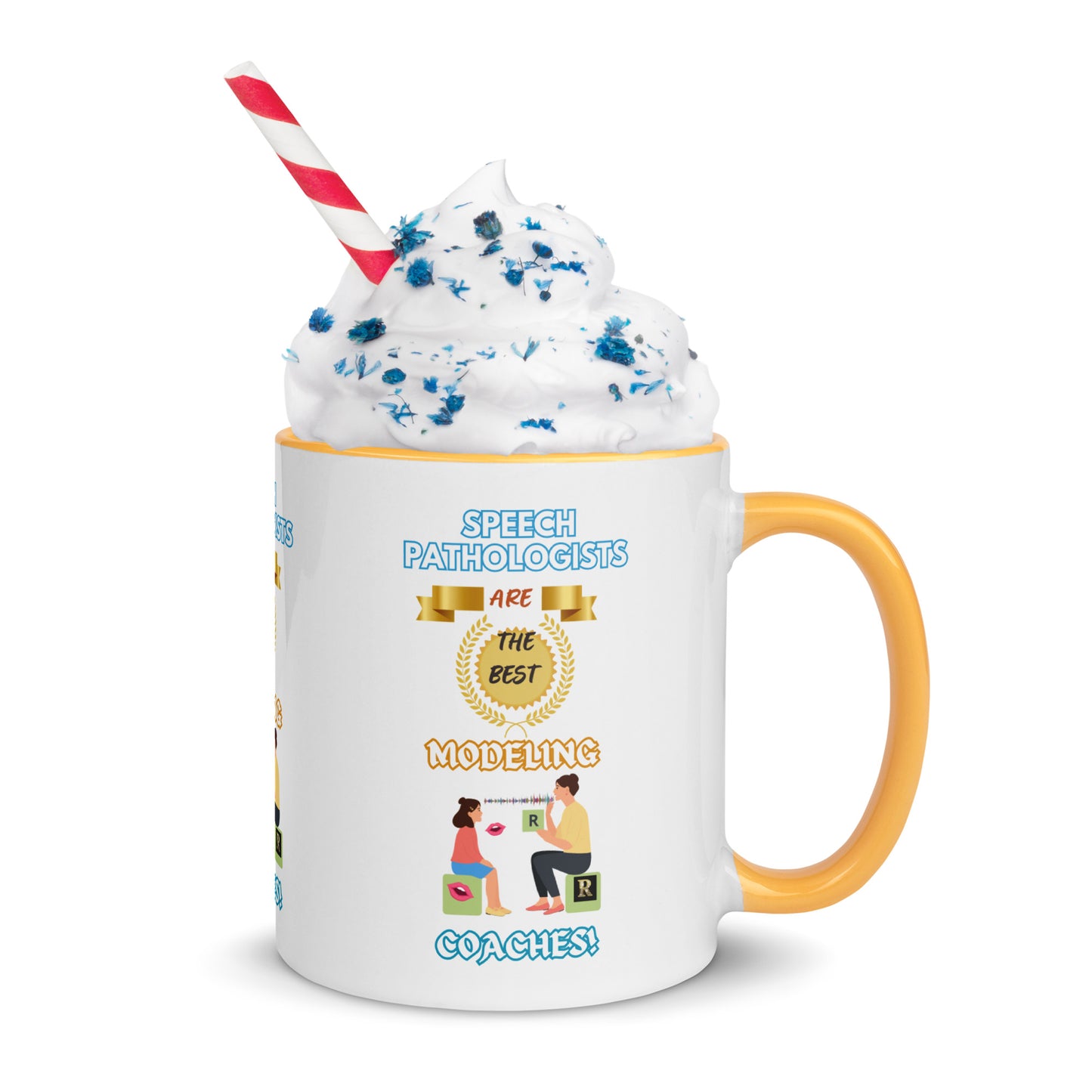 Speech Modeling Coaches! Mug with Color Inside
