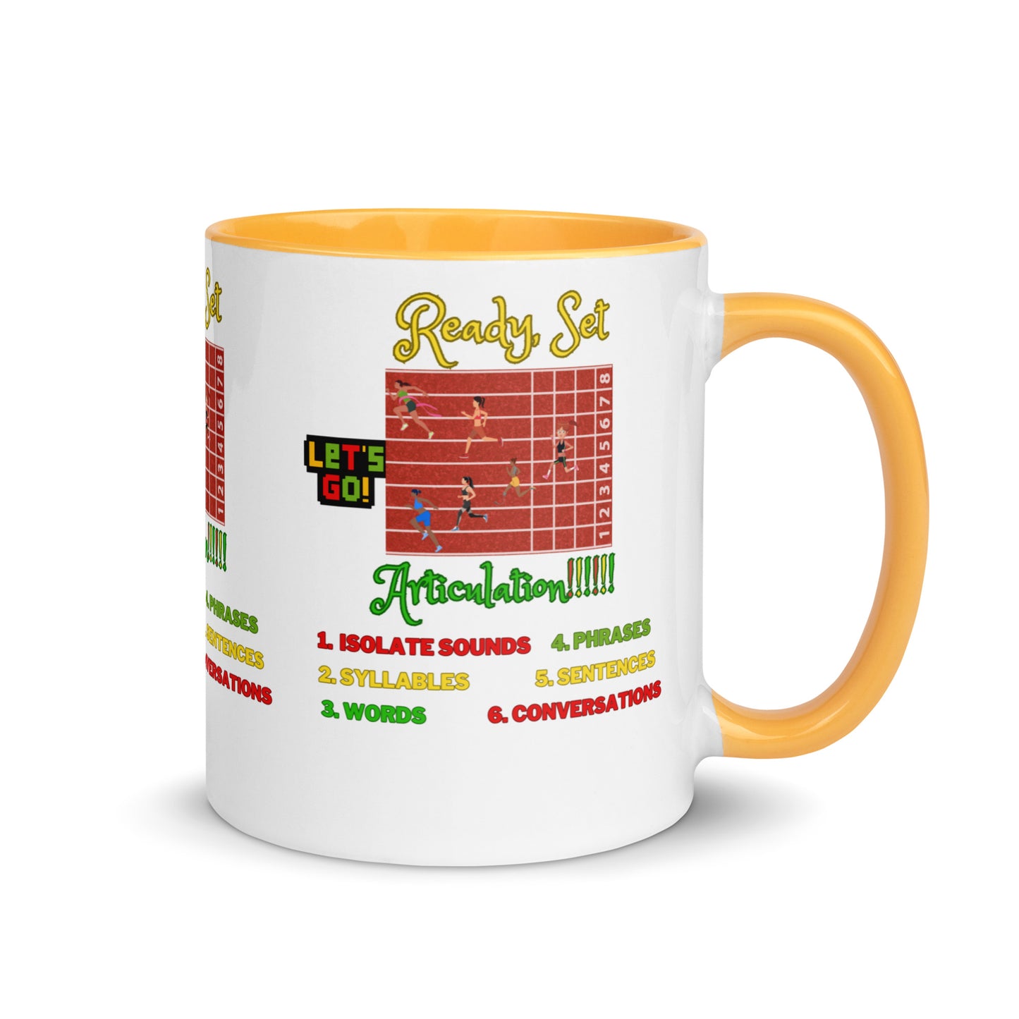 Let's Go Articulation! (Mug with Color Inside)