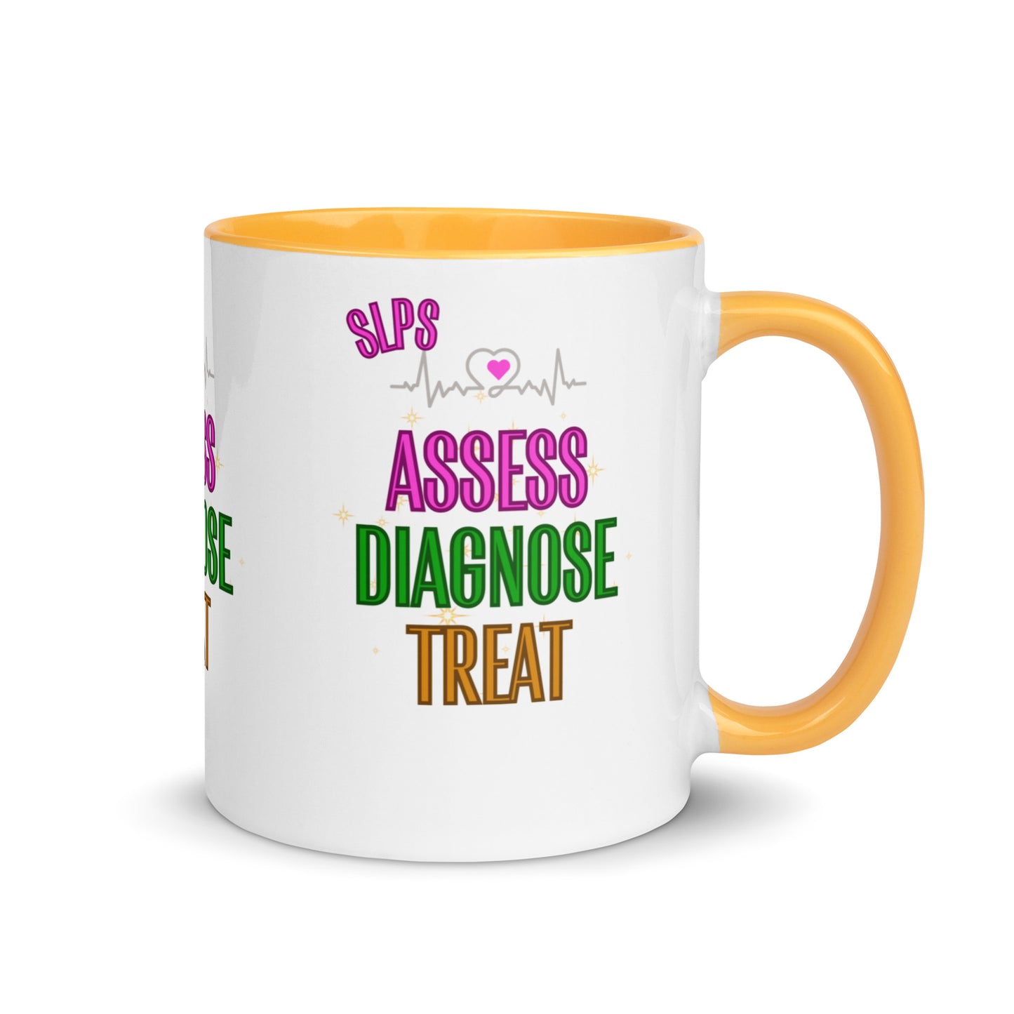 Assess Diagnose Treat! (Mug with Color Inside)