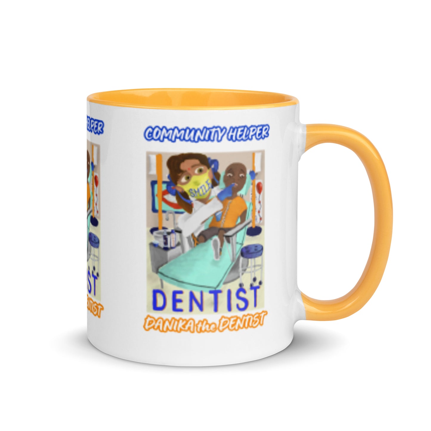 Danika the Dentist (Community Helper) 11oz. Mug with Color Inside