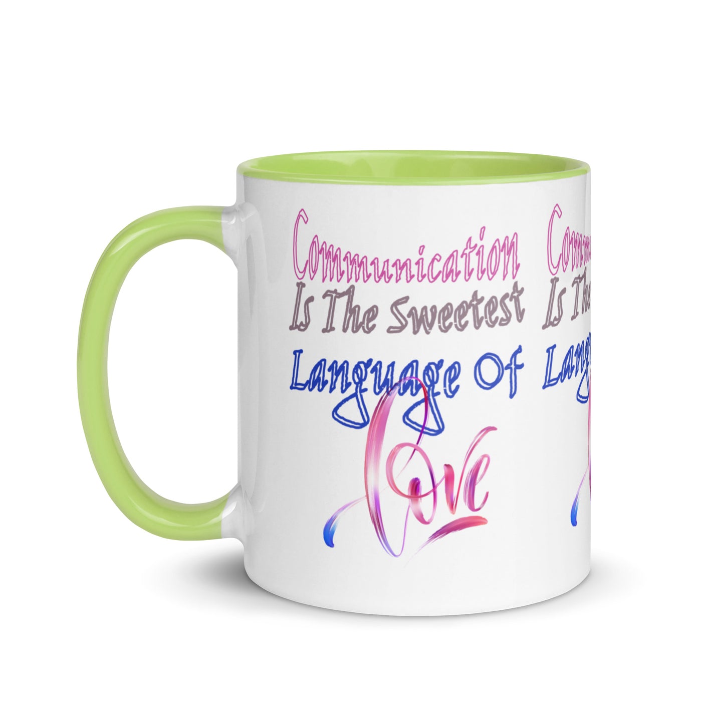 Communication Language of Love Mug! (with Color Inside)