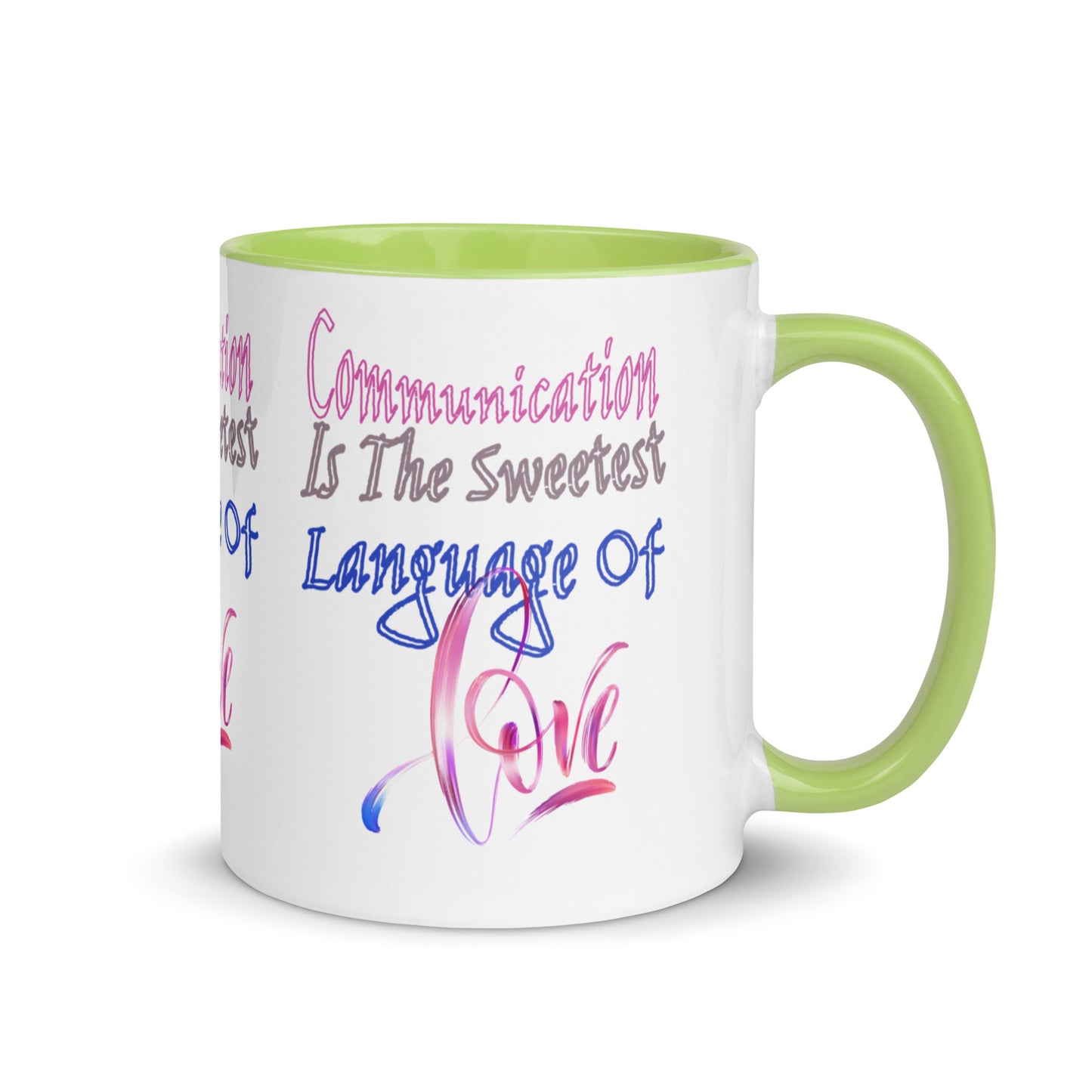 Communication Language of Love Mug! (with Color Inside)