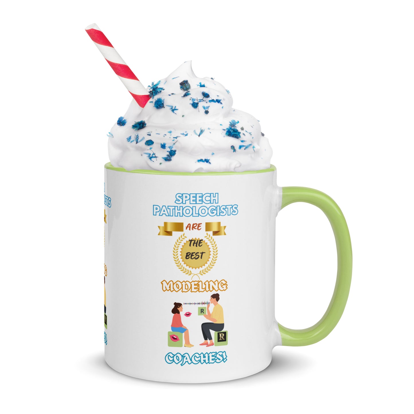 Speech Modeling Coaches! Mug with Color Inside