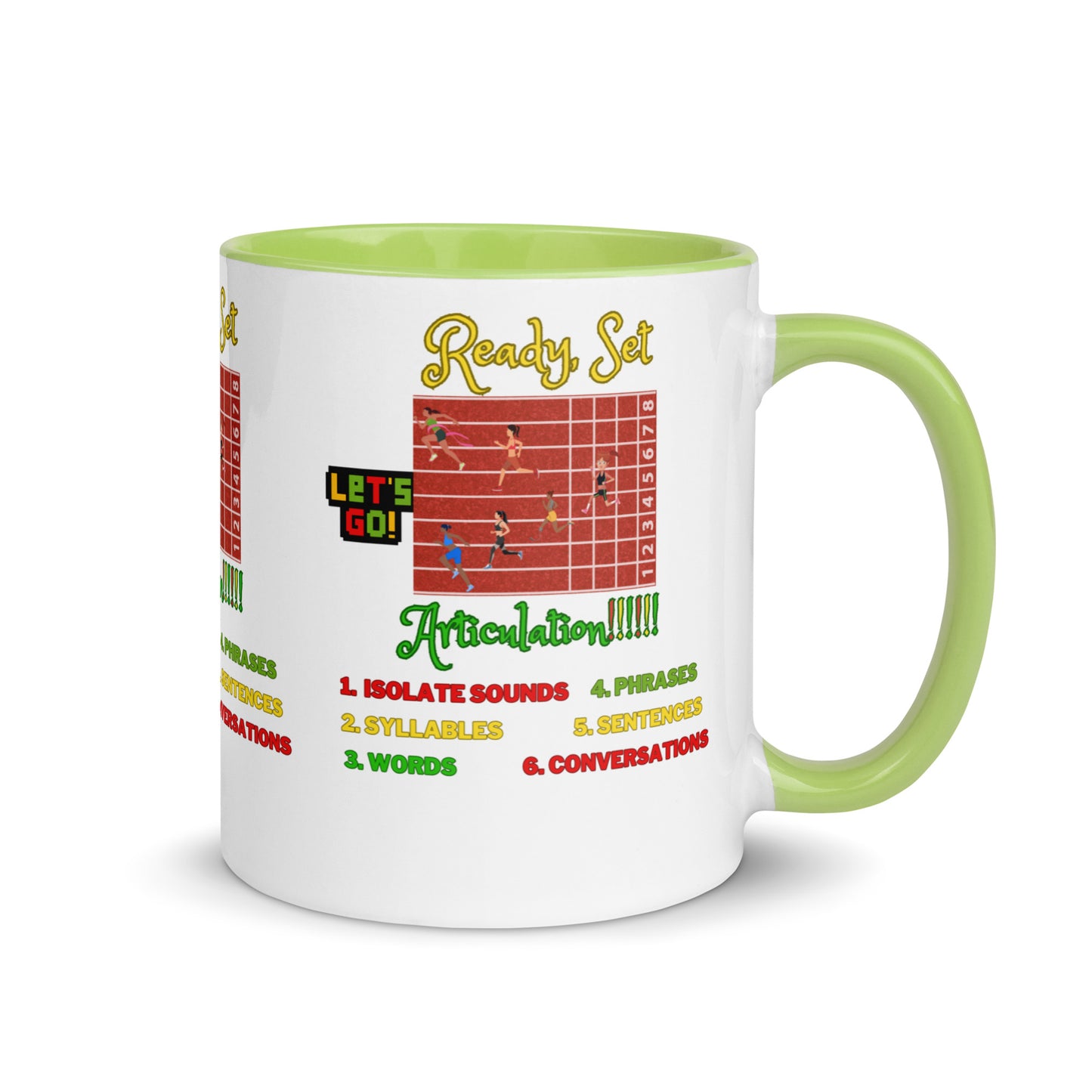 Let's Go Articulation! (Mug with Color Inside)