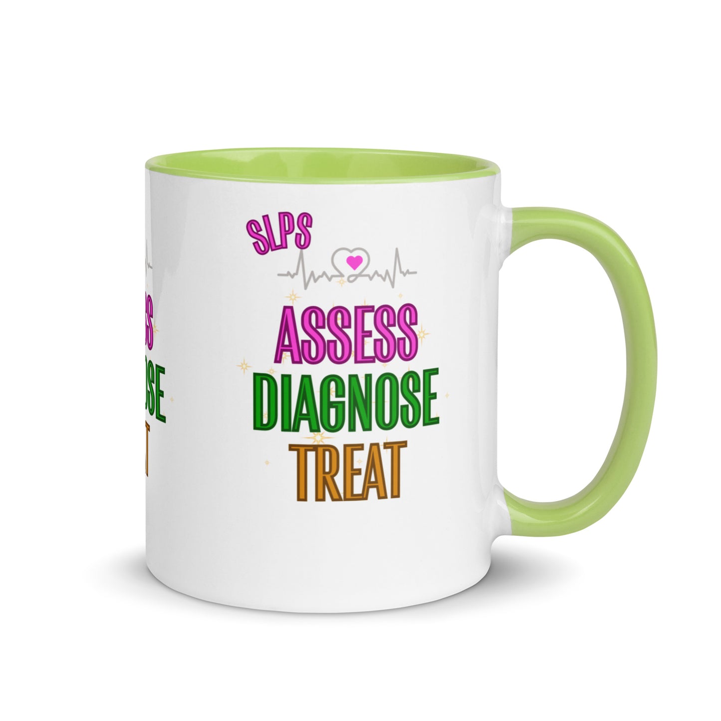 Assess Diagnose Treat! (Mug with Color Inside)