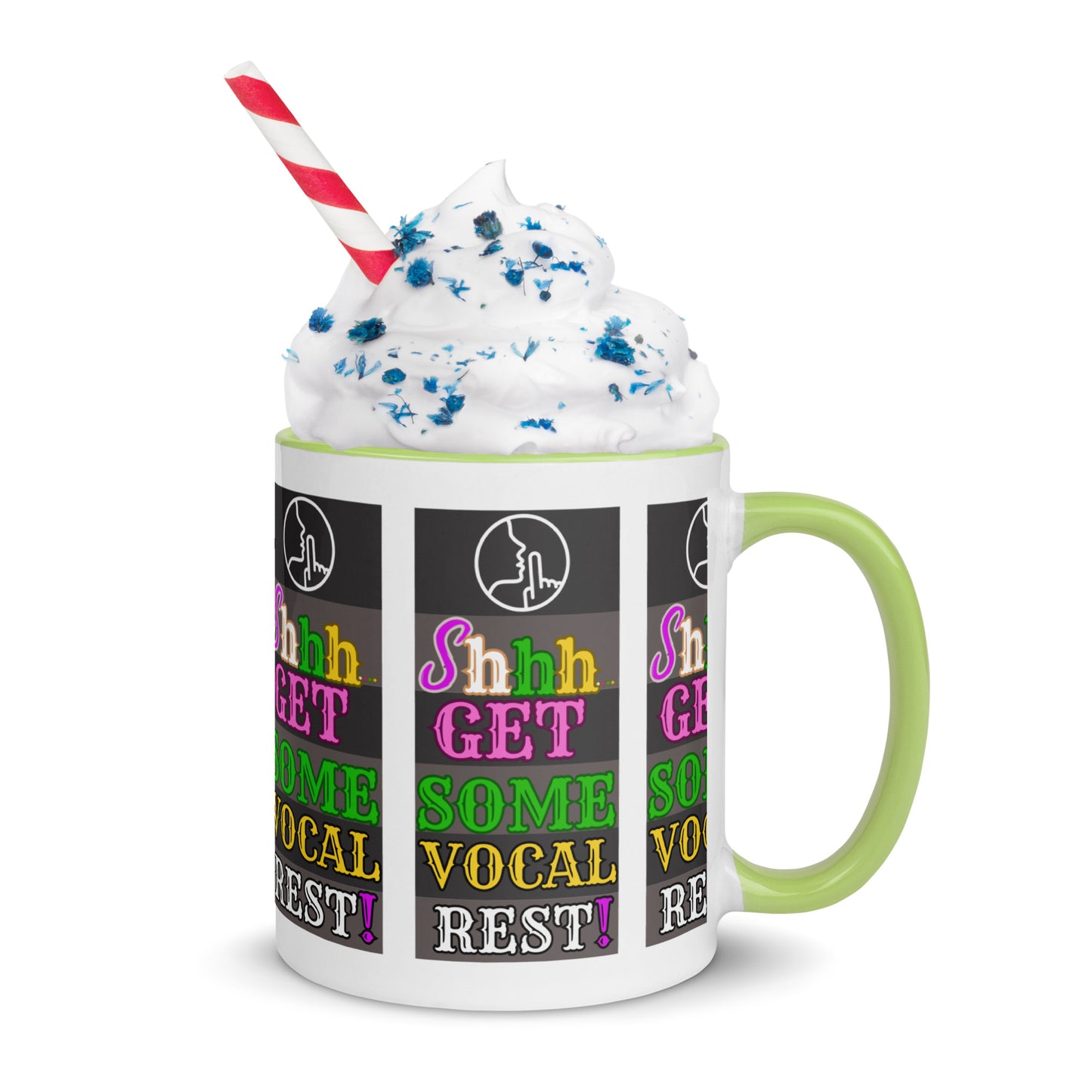 Vocal Rest! (Mug with Color Inside)