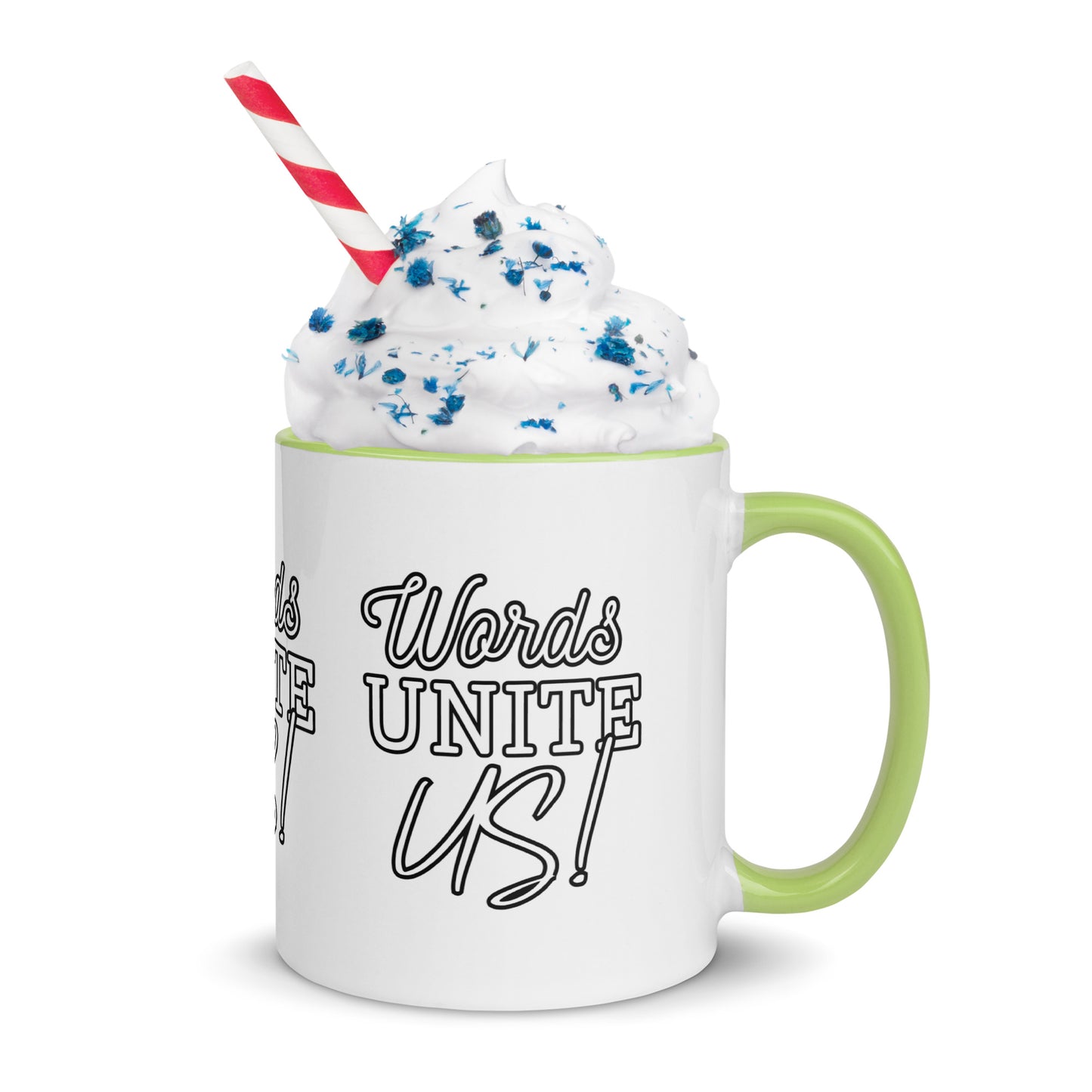Words Unite Us! (Mug with Color Inside)