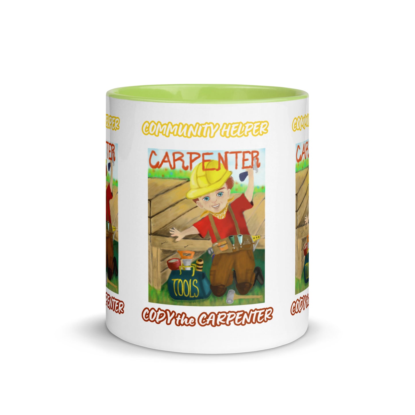 Cody the Carpenter (Community Helper) 11oz. Mug with Color Inside