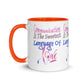 Communication Language of Love Mug! (with Color Inside)