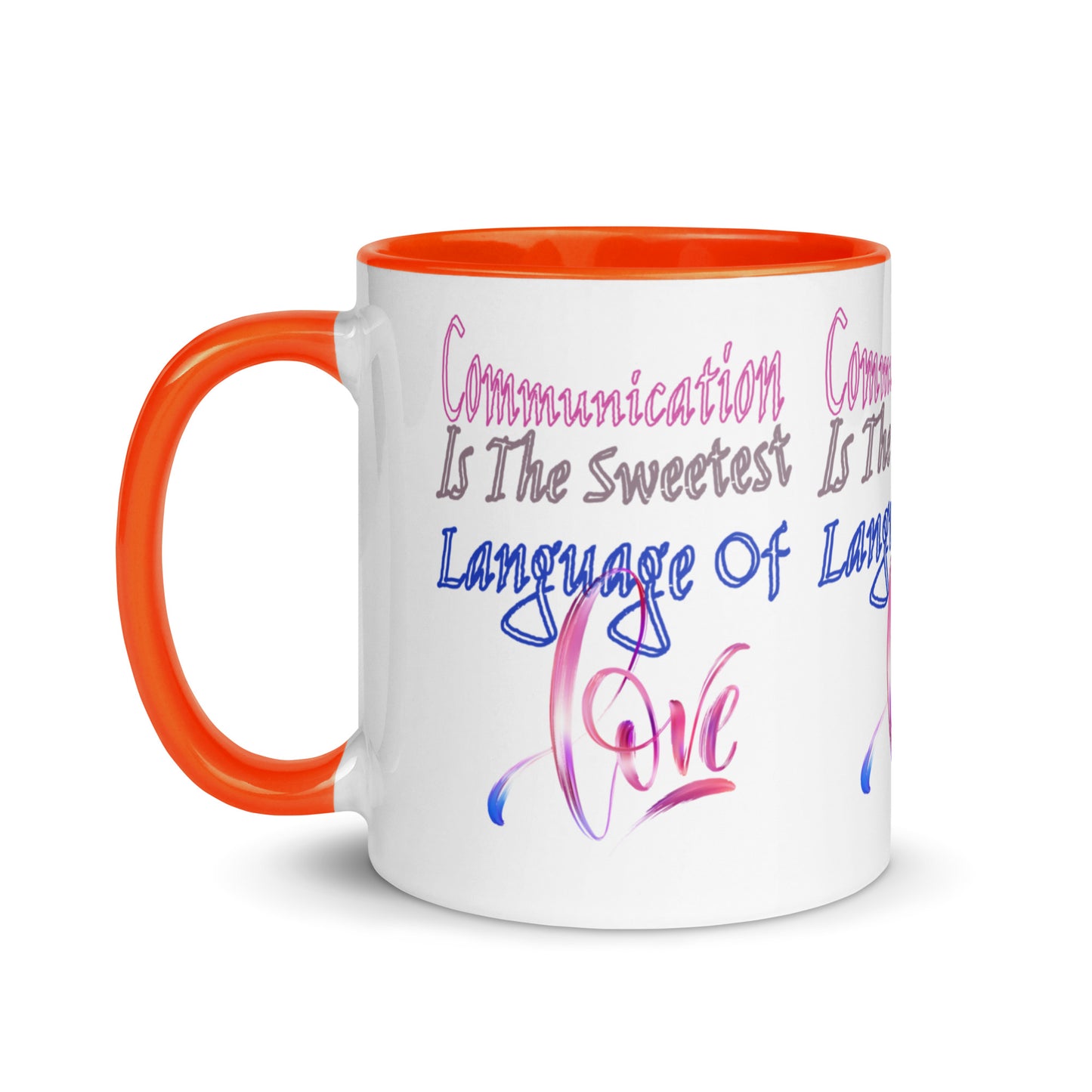 Communication Language of Love Mug! (with Color Inside)