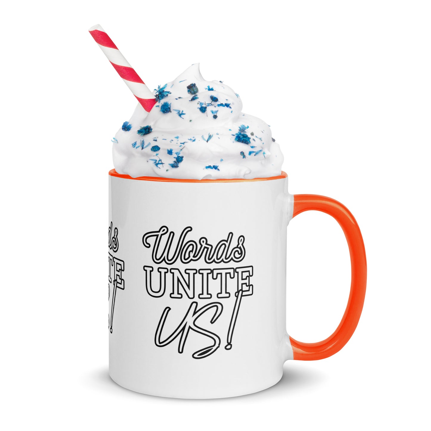 Words Unite Us! (Mug with Color Inside)