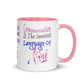 Communication Language of Love Mug! (with Color Inside)