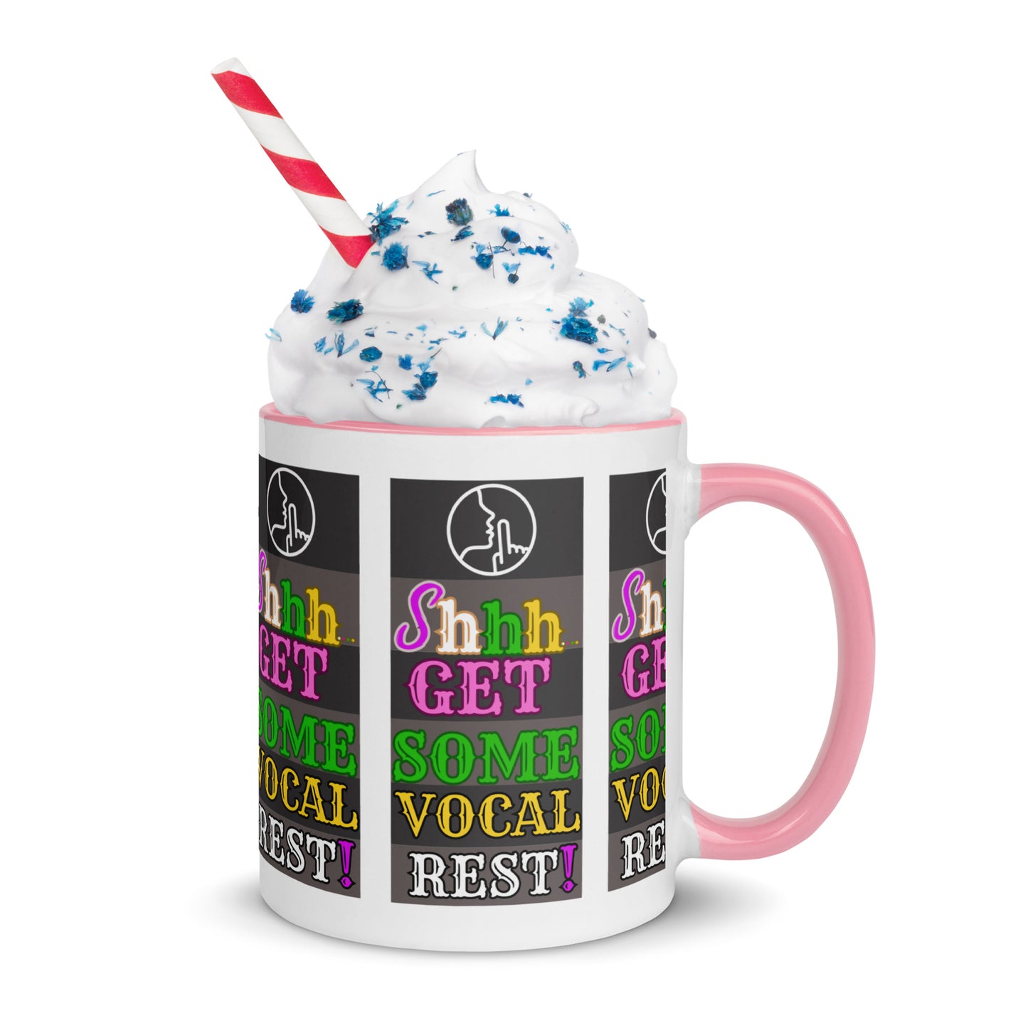 Vocal Rest! (Mug with Color Inside)
