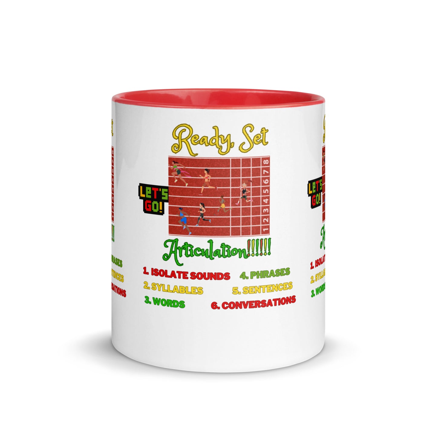 Let's Go Articulation! (Mug with Color Inside)